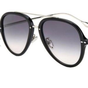 Isabel Marant Sunglasses 😎 Aviators in Black / Silver